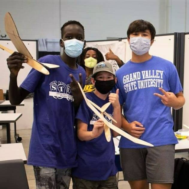 GVSU STEPS Camp Makes STEM Fun